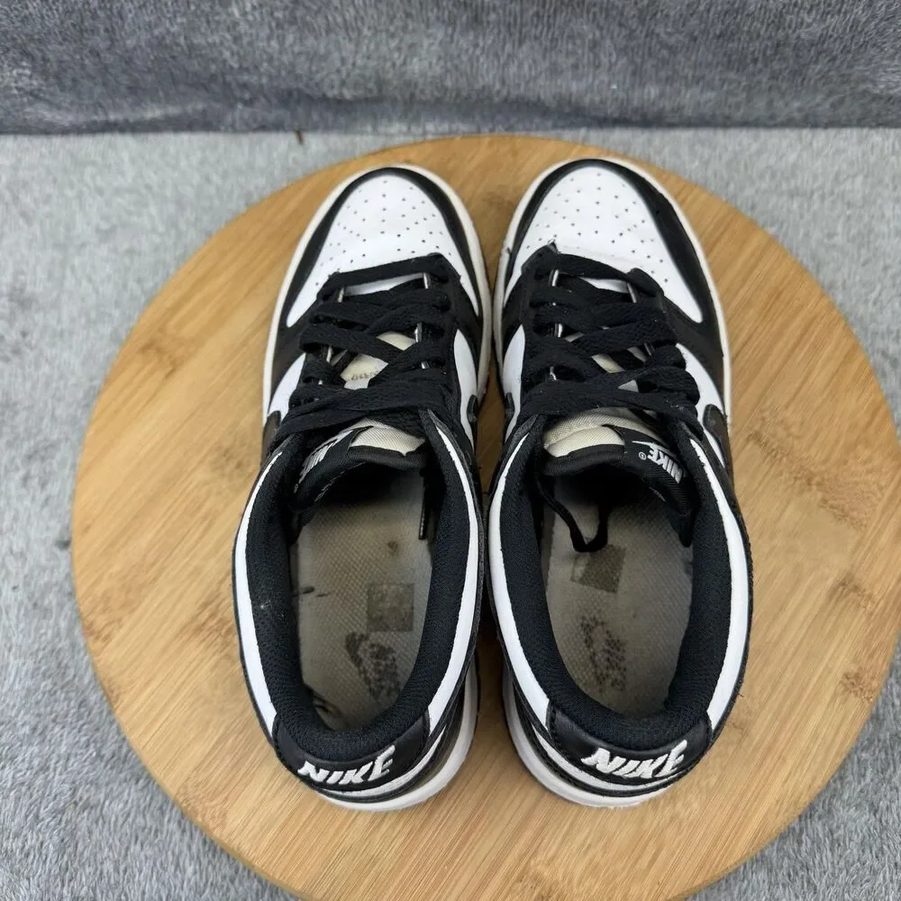 Nike Dunk Panda Shoes Boys Size 5.5Y Black White Basketball Sneakers CW1590-100